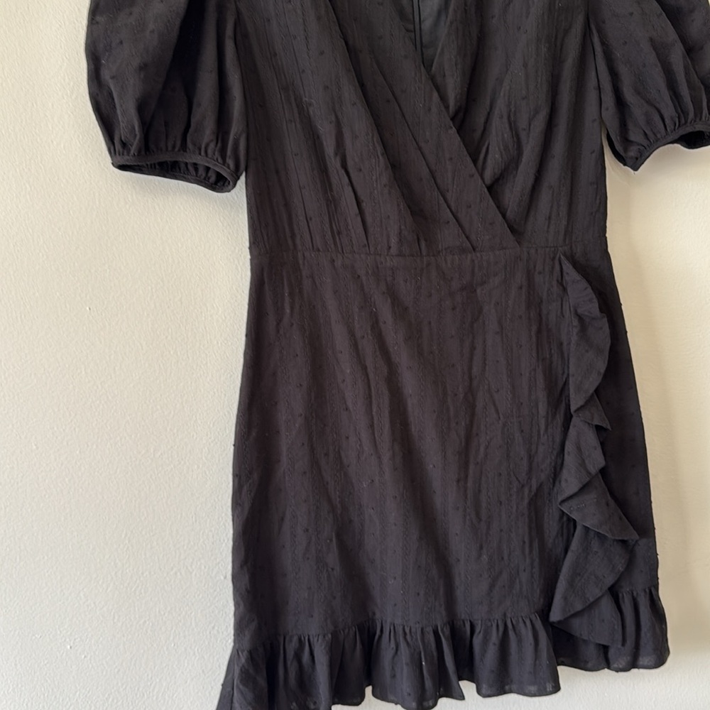 La’Ven Black dress with Ruffles (NWOT) - Picture 5 of 10